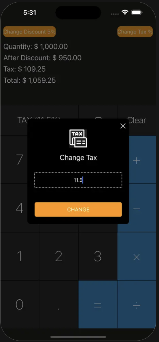 Taxealo screenshot 2